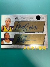 Reggie Miller/David Harrison 04-05 SP Signature Dual Auto HOF Card #100/100