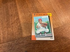Johnny Bench Turn Back The Clock,  Topps 1970 baseball card