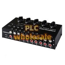 1PC 5 IN 5 OUT Audio Selector Audio Signal Mixing Distributor RCA Ports