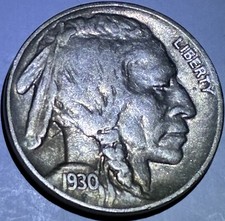 1930 Buffalo Nickel US 5C Vintage Philadelphia Mint United States BN2625