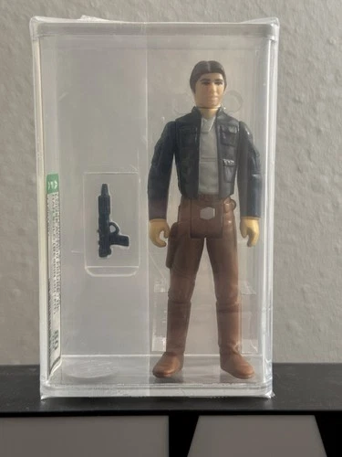 Star Wars Vintage Kenner 1980 Han Solo (Bespin Outfit) HK Graded AFA 80 NM
