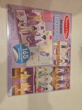 NEW Melissa  Doug Dress-Up Sticker Pad Reusable 165 Stickers SEALED