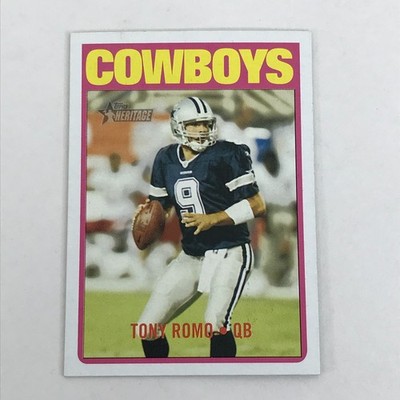 2005 Topps Heritage Tony Romo #81 Dallas Cowboys Football Card