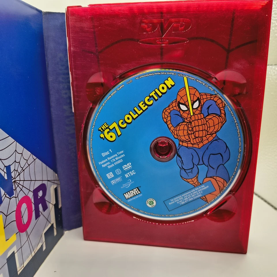Spider-Man The '67 Collection (DVD 6 Disc Set Box Set) READ DESCRIPTION PLEASE - Image 3 of 4