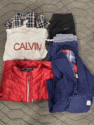 Calvin Klein  &Jacket Toddler Boys Clothing Lot of 6 Size 2T /24 Months Pkg 34