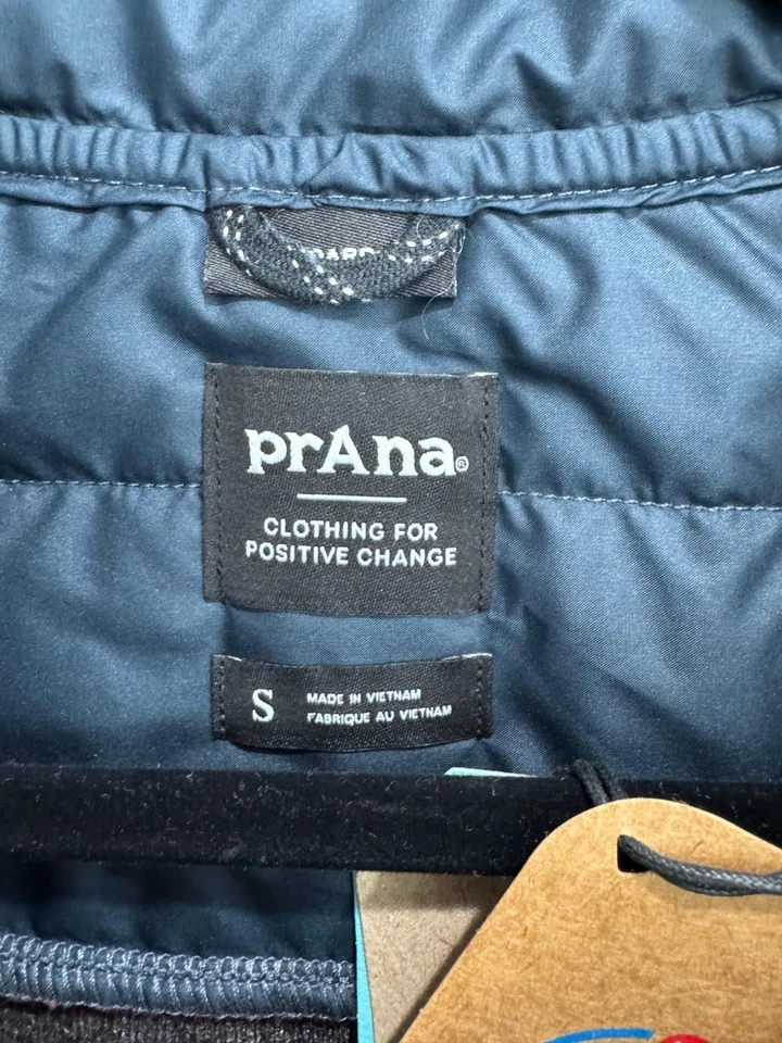 NWT Prana IncrediWool 1/2 Zip Pullover Sweater Men's XL Red/Blue Long Sleeve - Image 2 of 4