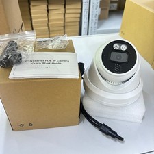 Vikylin 6MP Turret IP Security Camera MIC Speaker IR Indoor Outdoor CCTV IP67 US