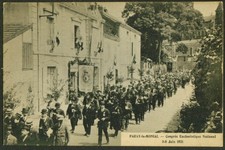 Eucharistic Congress Paray-Monial France postcard 1921