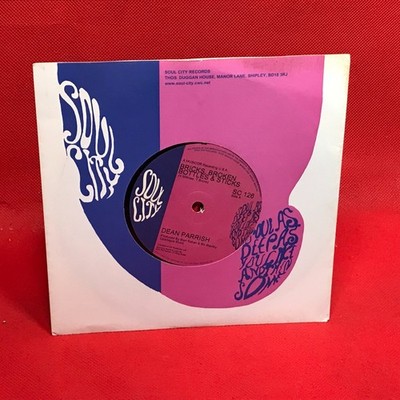 DEAN PARRISH Bricks, Broken Bottles & Sticks 2000 7'' vinyl single Johnny Maestro