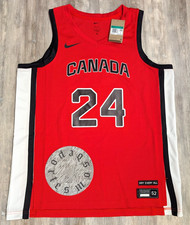 NWT Dillon Brooks Team Canada Basketball 2024 Nike Swingman Men Jersey XL 52