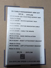 2 NEW Sealed Dell 2U Cable Management Arm Kit 0YF1JW YF1JW PowerEdge R720 R720xd