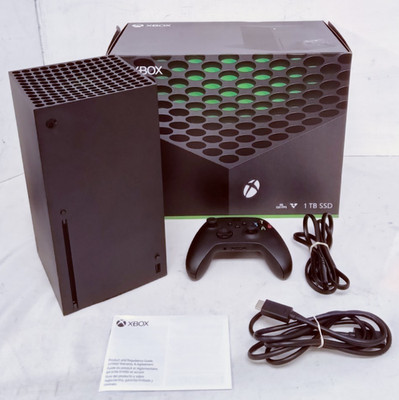 Microsoft Xbox Series X 1TB Console Gaming System Carbon Black 1882