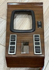 73-80 Mercedes W116 Zebrano Center Console Wood Shifter Panel 280se 450se 450sel 73-80 Mercedes W116 Zebrano Center Console Wood Shifter Panel 280se 450se 450sel