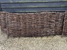 Hazel Hurdle Fencing Panels x 5 (1.8x1) Garden Fence Panels Fencing