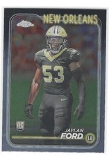 Jaylan Ford 2024 Topps Chrome #269 New Orleans Saints Rookie