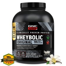 GNC AMP Wheybolic Vanilla 55.9oz 3.49lb