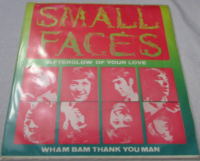 SMALL FACES AFTERGLOW OF YOUR LOVE NETHERLANDS IMP  7'' 45 RPM VINYL EX/NM- R21