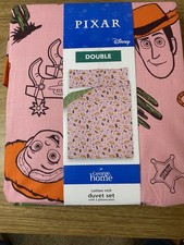 Disney Pixar Toy Story Jessie Set Biancheria da Letto Matrimoniale Reversibile Nuovo