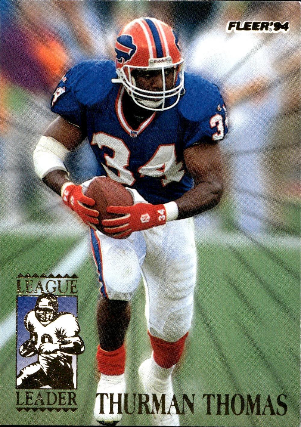 1994 Fleer #9 Thurman Thomas League Leaders