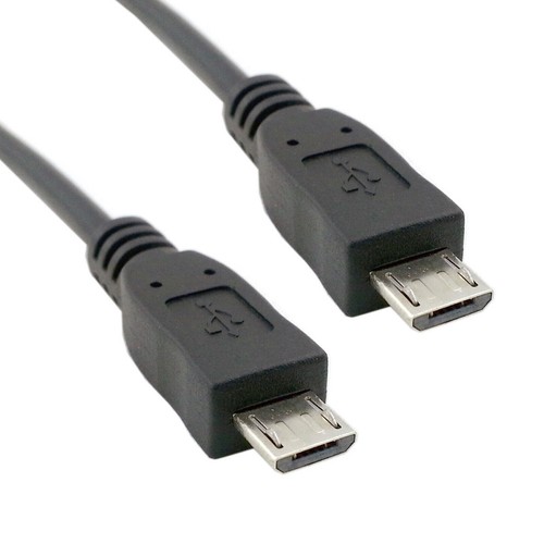 Micro USB to Micro USB OTG Cable Male to Male High Speed Sync Transfer Data CobK - Zdjęcie 10 z 12