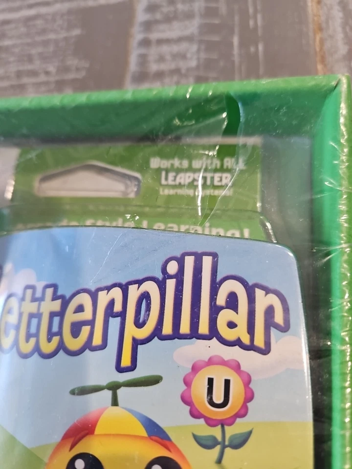 Leapster Learning System 2 Pack Games Lot - Dora Pinata Party & Letterpillar NEW - Image 3 of 3