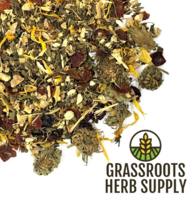 Cold and Flu Brew Wellness Tea | Loose Leaf Herbal Blend