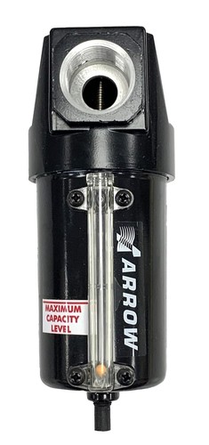 Arrow Pneumatics Moisture Particulate Filter 1/2" NPT, Auto Drain, F374FW - Picture 4 of 5