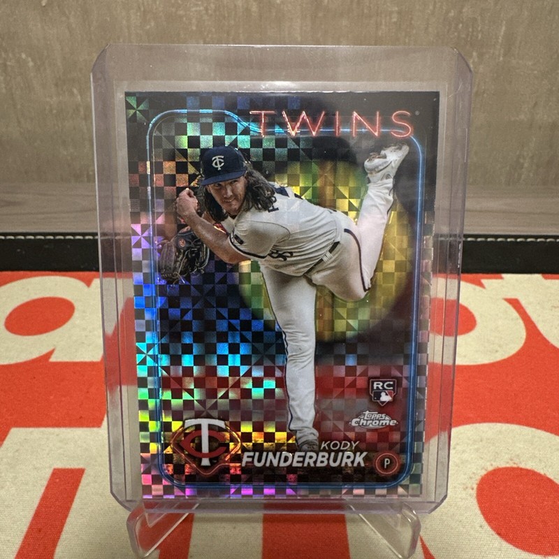 2024 Topps Chrome - #297 Kody Funderburk (RC)