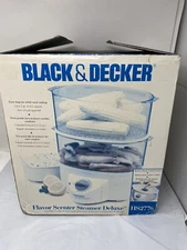 Black & Decker HS2776 Flavor Scenter Steamer Deluxe 2-Tier 7 Quart