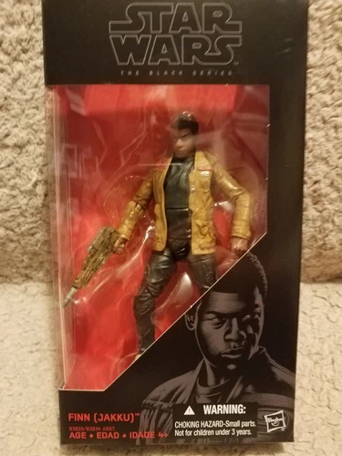 Star Wars: Black Series ~ #01 FINN JAKKU ~ 6" Action Figure by Hasbro 2015