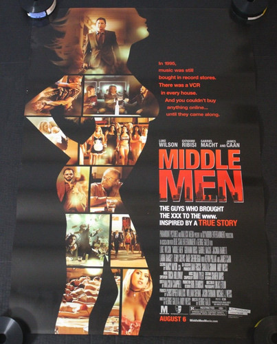 Middle Men Movie Theater Poster 27x40 Double Sided