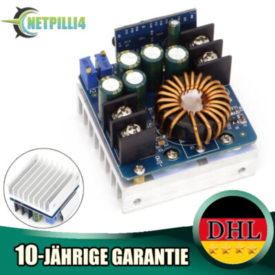 10.5V-60V to 0-45V  High Power Step Down Converter Adjustable Supply Module 400W