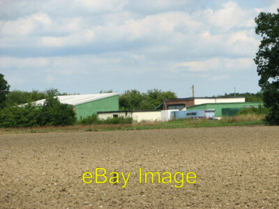 Photo 6x4 Buildings in fields by Bunn's Bank Some of the buildings of the c2014