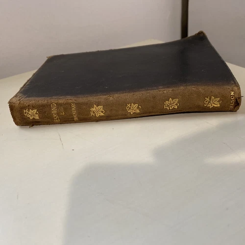 "The History of Henry Esmond" by William Thackeray - 1904 Leather Pocket Nelson