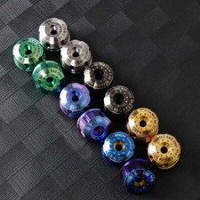 Nmax/Force/NSS350 Titanium Alloy CNC Anti-drop Handlebar Plug Washers/Screws