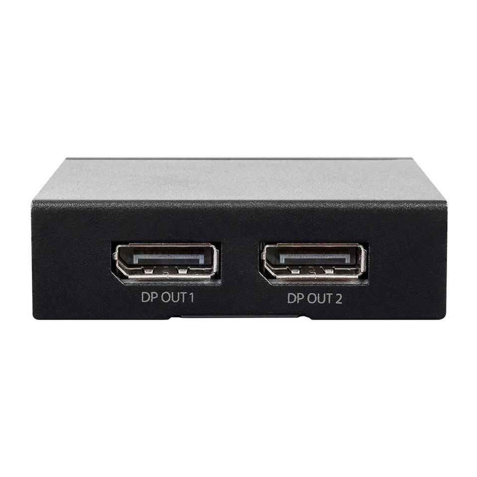 1x2 1 In 2 Out DisplayPort 1.2a Splitter Video 4K 60Hz 21.6Gbps 3D MST HBR2 GTC - Image 4 of 4