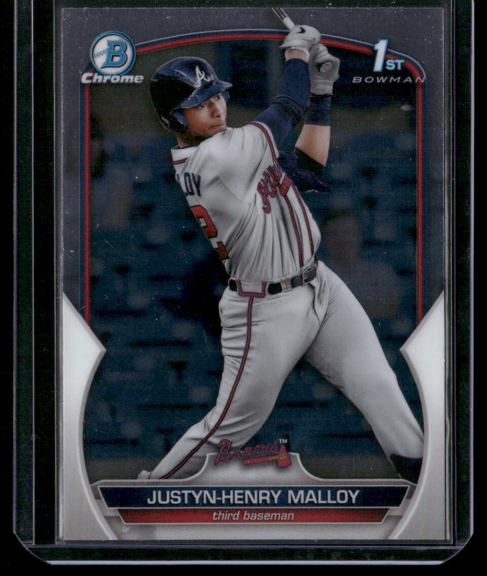2023 Bowman Chrome Justyn-Henry Malloy 1st Bowman #BCP-51