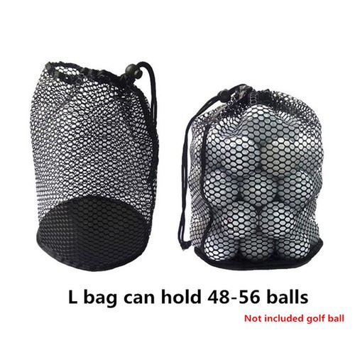 Mesh Net Nylon Golf Storege Bag Golf Mesh Bag Drawstring Pouch Golf Ball Bags - Picture 15 of 15