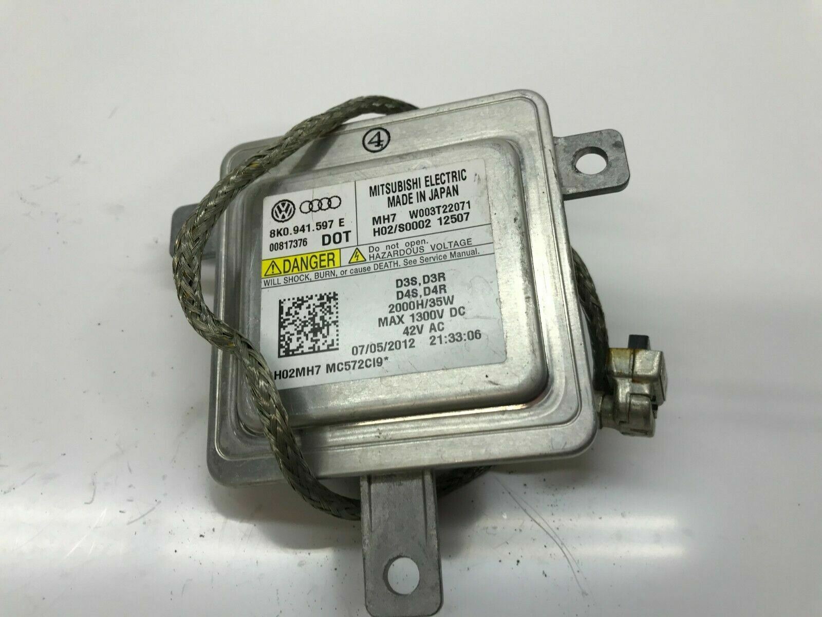 LAMBORGHINI AVENTADOR HEADLIGHT CONTROL UNIT OEM 8K0941597E
