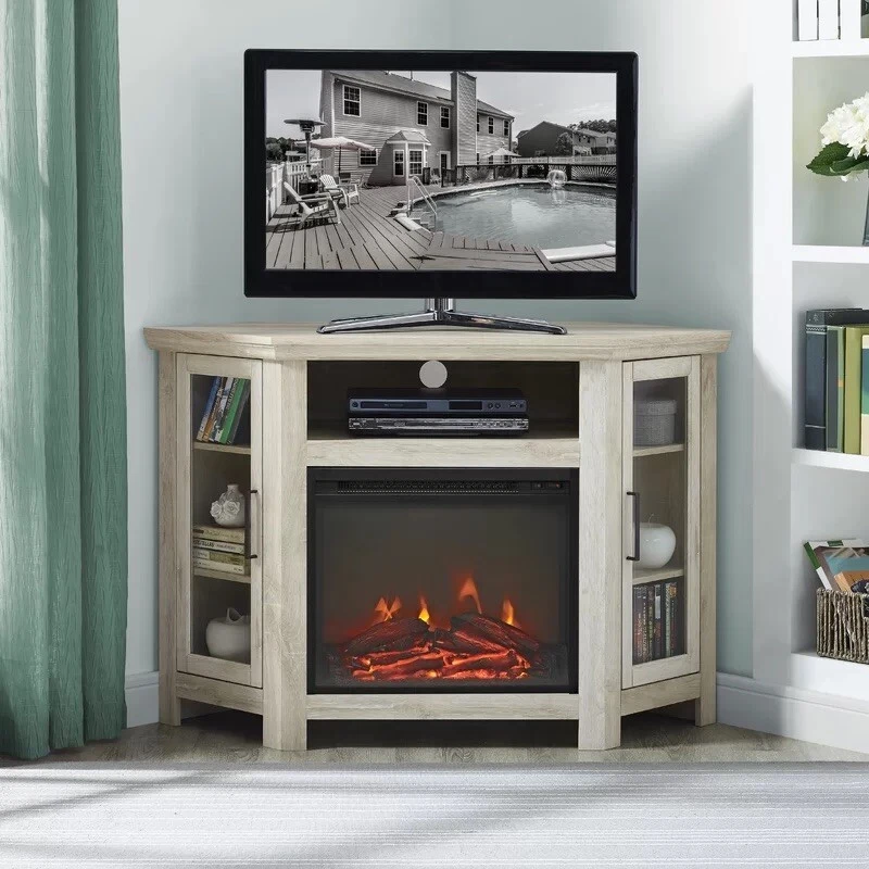 Corner fireplace and tv stand deals