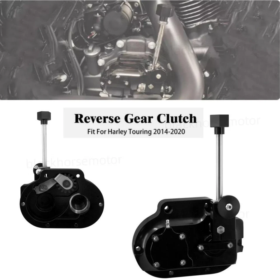 🔥Caja de cambios embrague marcha atrás negra para Harley Touring Road Street Glide 14-2020 Foto 3 de 4