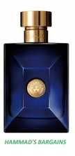 VERSACE POUR HOMME DYLAN BLUE EDT 3.4 OZ FOR MEN WITH CAP NEW IN WHITE BOX