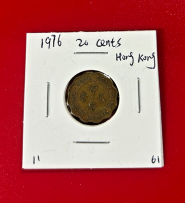 Hong Kong Dollars  香港廃盤硬貨６種類セット Hong Kong | 6 Coin Set | 10 20 50 Cents 1 Dollar 2 5 Dollars