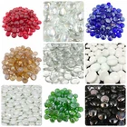 Glass Pebbles Stones Gems - Various Colours for Vases, Aquariums, Crafts 17-20mm