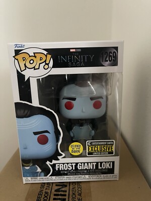 Frost Giant Loki With Tessaract Glow Funko Pop 1269 Marvel The Infinity Saga NEU
