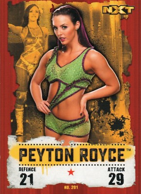 2016 Topps Slam Attax NXT TAKEOVER - PEYTON ROYCE Basiskarte #201