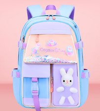 Girl's Large Student Backpack 17" Kawaii ITA Clamshell Organizing School Bag