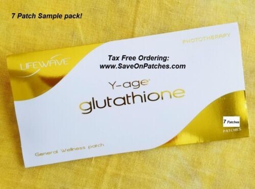 Y-AGE Glutathione Stem Cell LifeWave Patches Light Therapy Y-AGE Glutathione Stem Cell LifeWave Patches Light Therapy