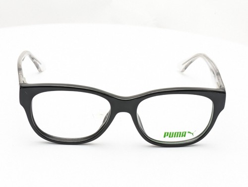 Puma Youth PJ00030 001 Rectangle Black Crystal Boys Eyeglasses 52mm - Picture 3 of 6