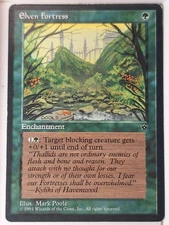 Elven Fortress (Poole) - Fallen Empires - Magic the Gathering MTG Nice!